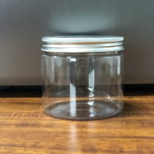 HŨ NHỰA PET NẮP NHÔM ( NHỰA )VẶN ĐK 89 500ML