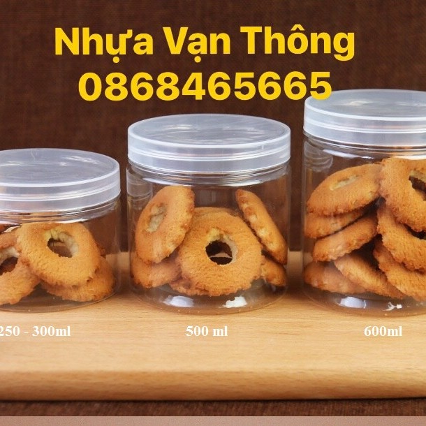 LỌ PET NẮP VẶN 250ML NẮP NHỰA TRONG HŨ NHỰA PET NẮP NHÔM (NHỰA ) VẶN ĐK 89 250ML