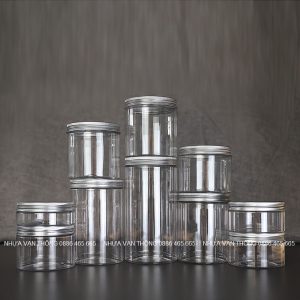 HŨ NHỰA PET NẮP VẶN