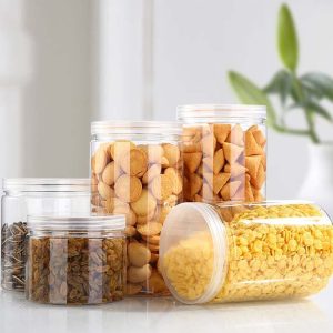 HŨ NHỰA PET NẮP NHÔM (NHỰA) VẶN ĐK 89 1000ML