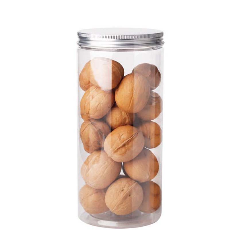 HŨ NHỰA PET NẮP NHÔM (NHỰA) VẶN ĐK 89 -1300ML