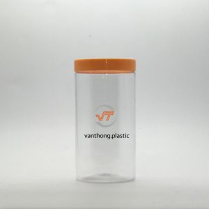 HŨ NHỰA PET NẮP NHÔM (NHỰA) VẶN ĐK 89 -1300ML