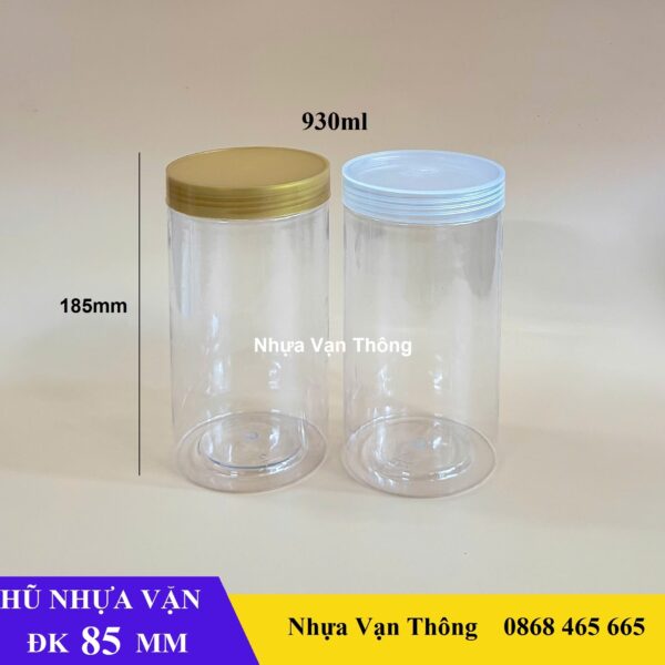 LỌ NHỰA ĐỰNG THỰC PHẨM 930ML