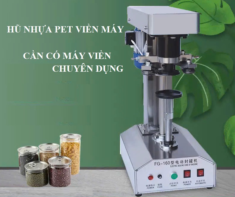 Hũ nhựa PET viền mí (nắp mí) là gì? Ưu điểm và ứng dụng