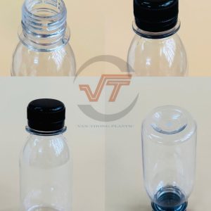Chai nhựa pet tròn 100ml đựng nước ép