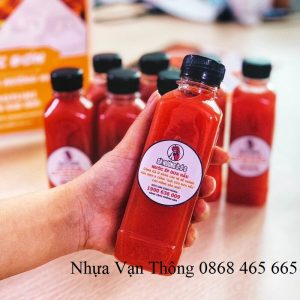 Chai nhựa vuông dung tích 250ml
