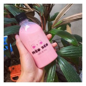 Chai nhựa dẹt vai TRÒN dung tích 250ml