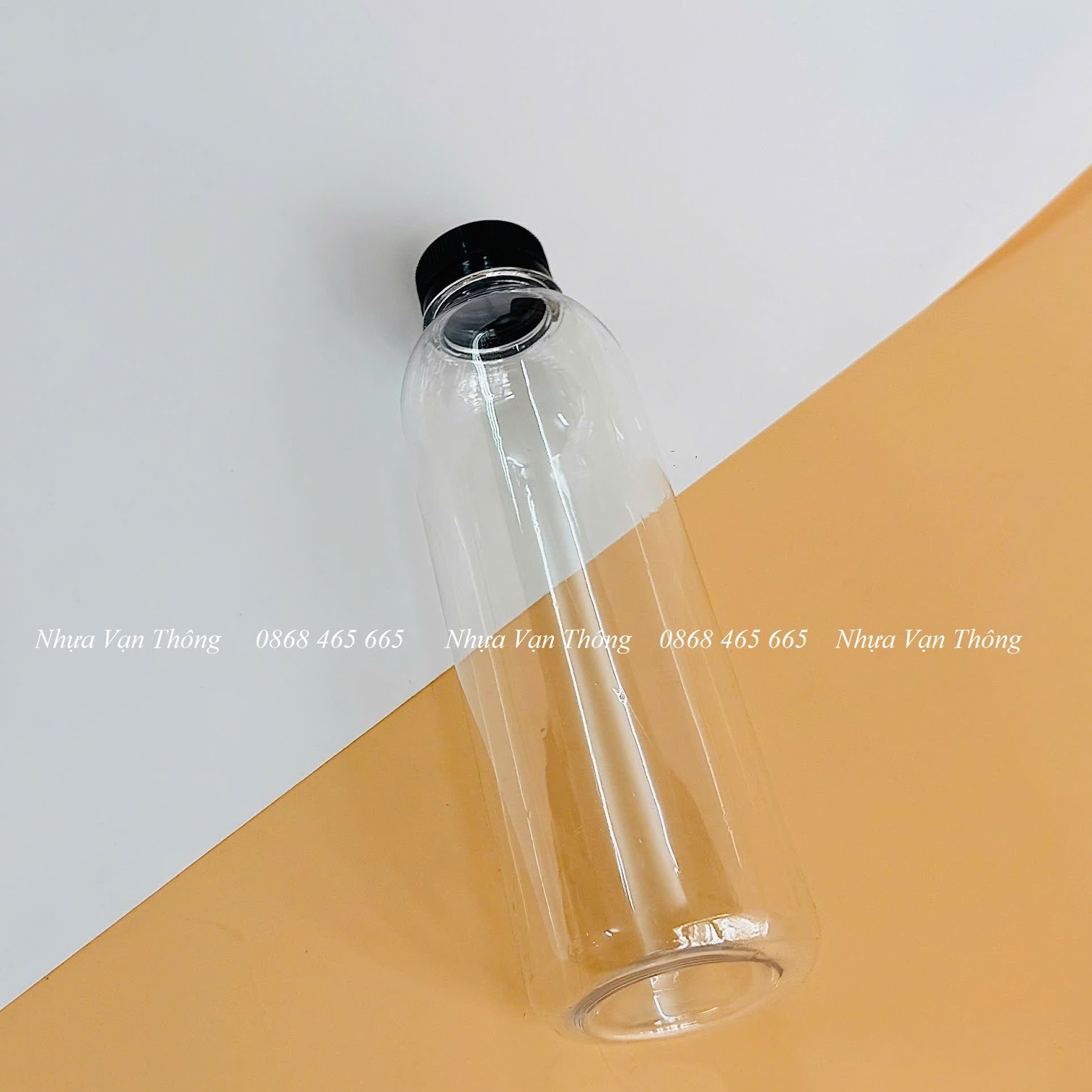 chai28186_7 Chai nhựa Pet 330ml tròn cao - chất lượng nhựa đảm bảo