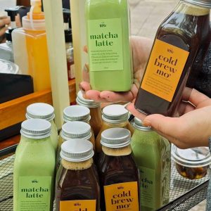 Chai Vuông Vát miệng rộng 330ml