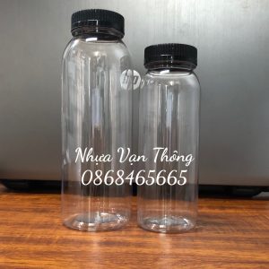 Chai tròn miệng rộng phi 42 dung tích 330ml