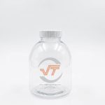 Chai nhựa Tròn 1 lít miệng rộng nắp vặn