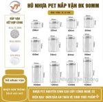 HŨ NHỰA PET ĐƯỜNG KÍNH 89MM