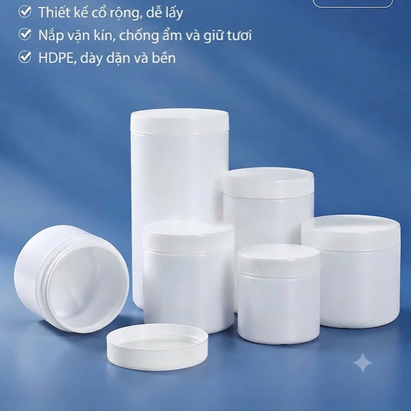 Hũ nhựa HDPE