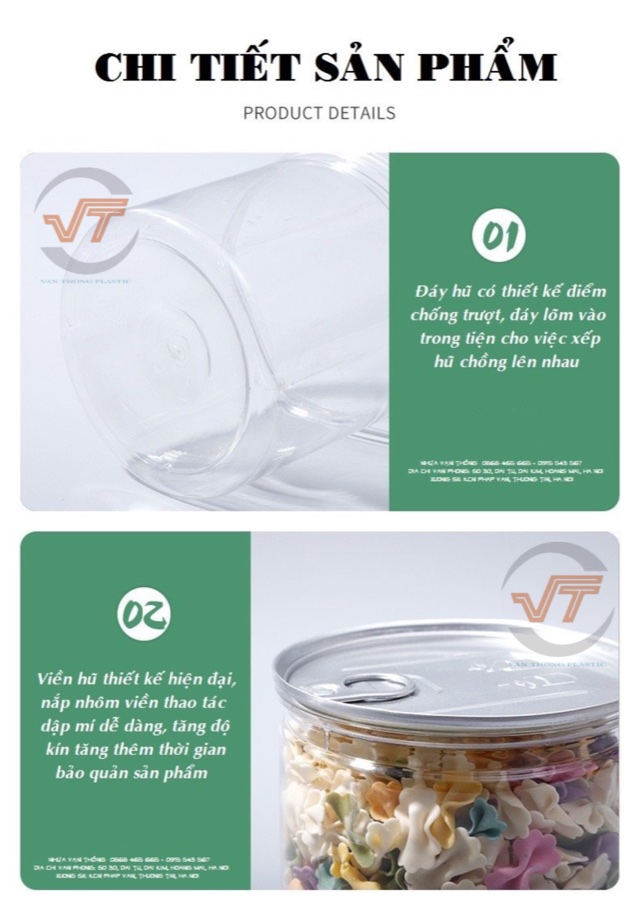 Hũ nhựa PET viền máy Vạn Thông – hình 3