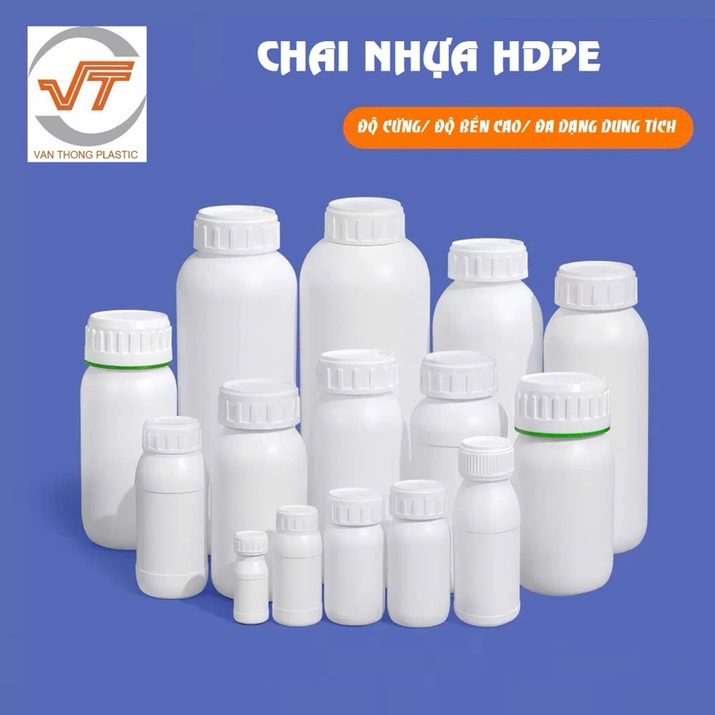 CHAI NHỰA HDPE
