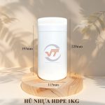 HŨ NHỰA HDPE 1KG