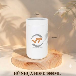 HŨ NHỰA ĐỰNG BỘT 500GR
