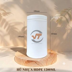 HŨ NHỰA HDPE 700GRAM