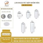 LON NHỰA PET VIỀN MÁY ĐK 55MM