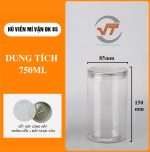 HŨ PET VIỀN MÍ VẶN – DUNG TÍCH 750ML