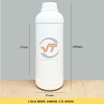 Chai nhựa HDPE đựng hóa chất cổ chai 39mm - Ảnh 5