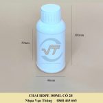Chai nhựa HDPE 100ml đa dạng kiểu dáng - Ảnh 7