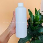 Chai Nhựa 500ml Đựng Hóa Chất – Thiết Kế Tròn Dài, Vai Vát - Ảnh 2