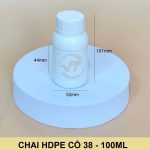 Chai nhựa HDPE 100ml đa dạng kiểu dáng - Ảnh 3