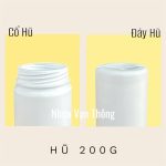 Hũ Nhựa HDPE 200gram - Ảnh 2